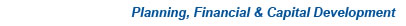 Planning, Financial & Capital Development